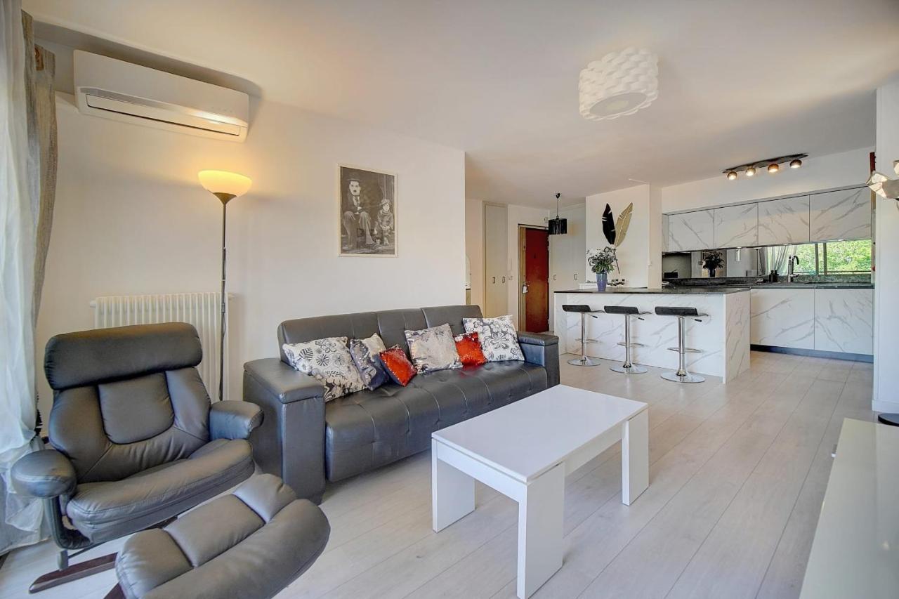 Immogroom - 2 Br- Bright - Terrace - Wifi - Air Conditioning Cannes Kültér fotó